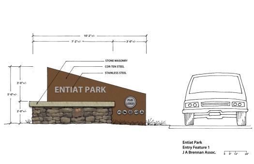 Entiat Park Sign Concept