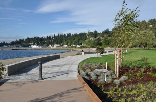 Changes in materials need careful consideration, (Juanita Beach Park, Kirkland, WA)