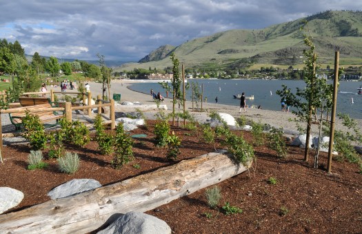 Don Morse Park in Chelan celebrated its grand opening in time for July 4th.