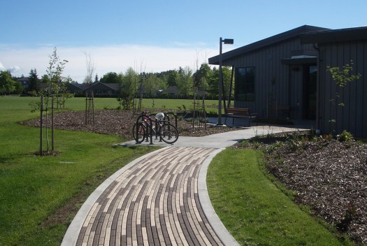 Whatcom Community College completed construction of the  Auxiliary Service Building (ASB). 