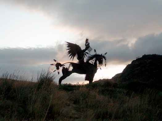 Beebe_horse sculpture